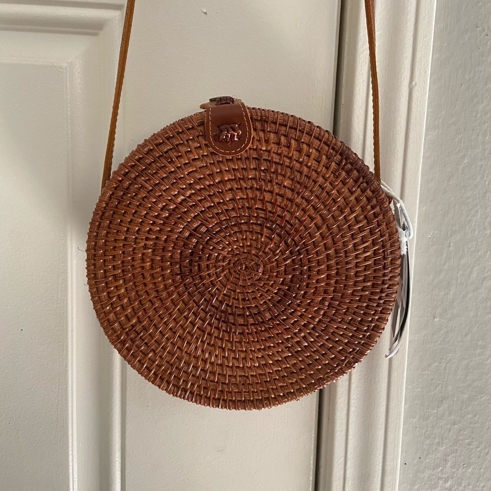 Wicker Basket Purse